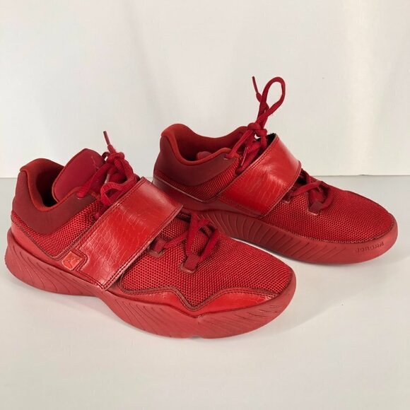 NIKE Air Jordan J23 Red Trainers Runners Sz 6.5Y - Picture 1 of 14